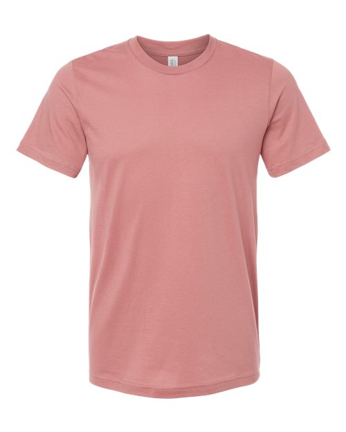 BELLA + CANVAS Unisex USA-Made Jersey Tee - Mauve