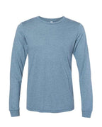 BELLA + CANVAS Unisex Triblend Long Sleeve Tee (Part 1 of 2) - Denim Triblend