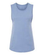 BELLA + CANVAS Women's Jersey Muscle Tank - Lavender Blue