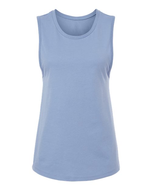 BELLA + CANVAS Women's Jersey Muscle Tank - Lavender Blue
