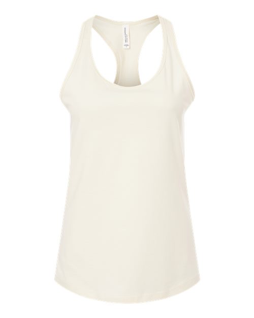 BELLA + CANVAS Women's Jersey Racerback Tank - Natural
