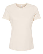 BELLA + CANVAS Women’s Relaxed Fit Heather CVC Tee (Part 1 of 2) - Heather Natural