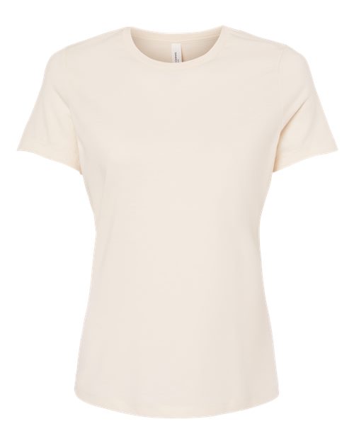 BELLA + CANVAS Women’s Relaxed Fit Heather CVC Tee (Part 1 of 2) - Heather Natural