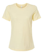 BELLA + CANVAS Women’s Relaxed Fit Heather CVC Tee (Part 1 of 2) - Heather French Vanilla