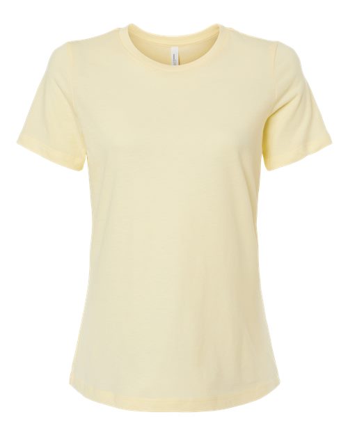 BELLA + CANVAS Women’s Relaxed Fit Heather CVC Tee (Part 1 of 2) - Heather French Vanilla