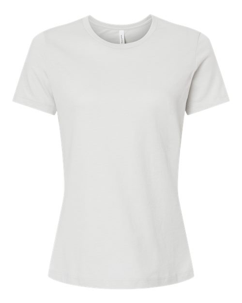 BELLA + CANVAS Women’s Relaxed Fit Heather CVC Tee (Part 2 of 2) - Heather Silver