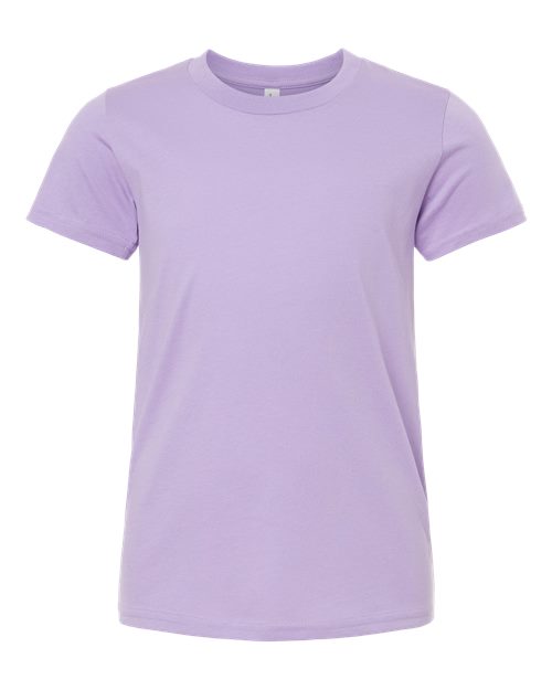 BELLA + CANVAS Youth Jersey Tee (Part 1 of 2) - Dark Lavender