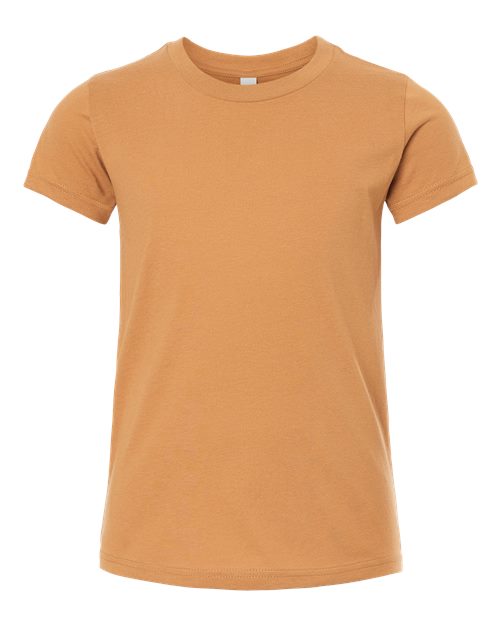 BELLA + CANVAS Youth Jersey Tee (Part 2 of 2) - Toast