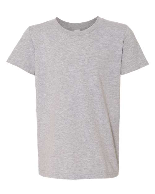 BELLA + CANVAS Youth CVC Jersey Tee (Part 1 of 2) - Athletic Heather