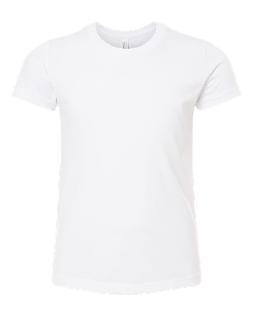 BELLA + CANVAS Youth CVC Jersey Tee (Part 2 of 2) - Solid White Blend