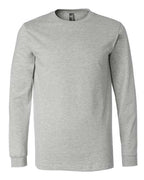 BELLA + CANVAS Heather CVC Long Sleeve Tee (Part 1 of 3) - Athletic Heather