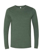 BELLA + CANVAS Heather CVC Long Sleeve Tee (Part 1 of 3) - Heather Forest
