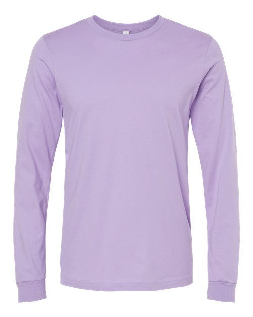 BELLA + CANVAS Unisex Jersey Long Sleeve Tee (Part 1 of 4) - Dark Lavender