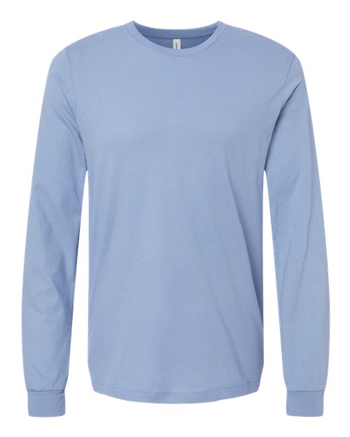 BELLA + CANVAS Unisex Jersey Long Sleeve Tee (Part 2 of 4) - Lavender Blue