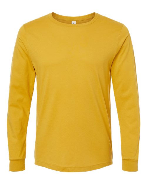 BELLA + CANVAS Unisex Jersey Long Sleeve Tee (Part 2 of 4) - Mustard