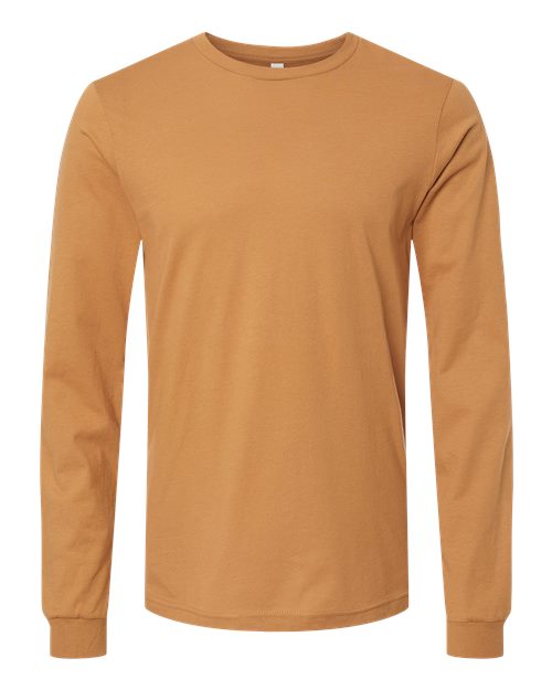 BELLA + CANVAS Unisex Jersey Long Sleeve Tee (Part 3 of 4) - Toast