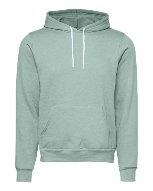 BELLA + CANVAS Unisex Sponge Fleece Hoodie Sweatshirt (Part 2 of 4) - Dusty Blue