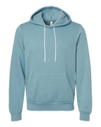 BELLA + CANVAS Unisex Sponge Fleece Hoodie Sweatshirt (Part 2 of 4) - Heather Blue Lagoon