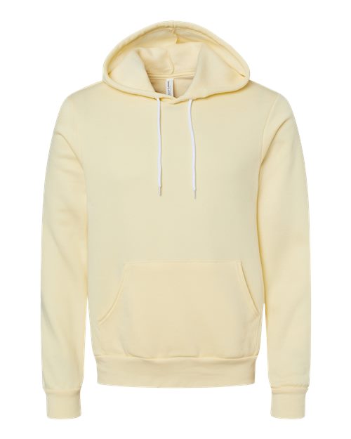 BELLA + CANVAS Unisex Sponge Fleece Hoodie Sweatshirt (Part 2 of 4) - French Vanilla