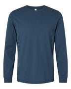 BELLA + CANVAS Unisex Jersey Long Sleeve Tee (Part 4 of 4) - Vintage Navy