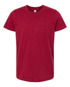 BELLA + CANVAS Youth Jersey Tee (Part 1 of 2) - Cardinal