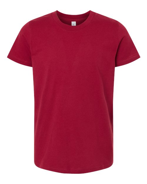BELLA + CANVAS Youth Jersey Tee (Part 1 of 2) - Cardinal