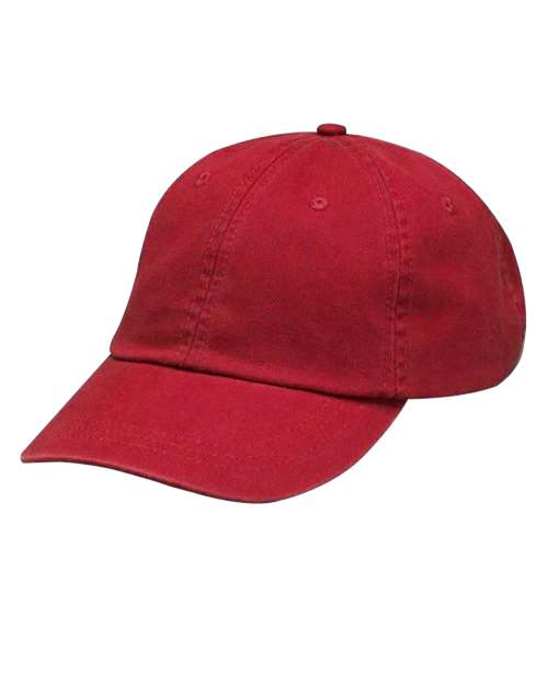 Adams Headwear Optimum II True Color Dad Hat - Red