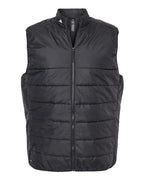 Adidas Men's Puffer Full-Zip Vest - Black