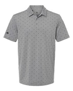 Adidas Men's Ultimate365 Pine Tree Polo - Grey Three/ Black