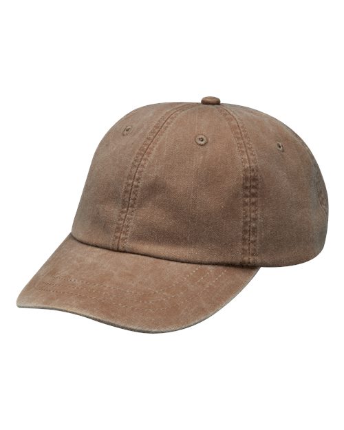 Adams Headwear Optimum Pigment-Dyed Dad Hat - Mississippi Mud
