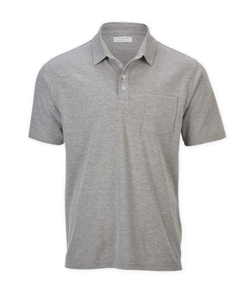 Boxercraft Men's Pique Polo - Oxford Heather