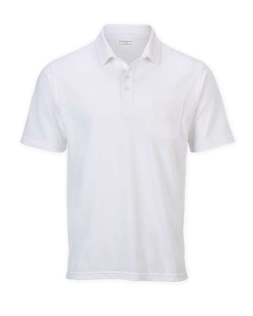Boxercraft Men's Pique Polo - White