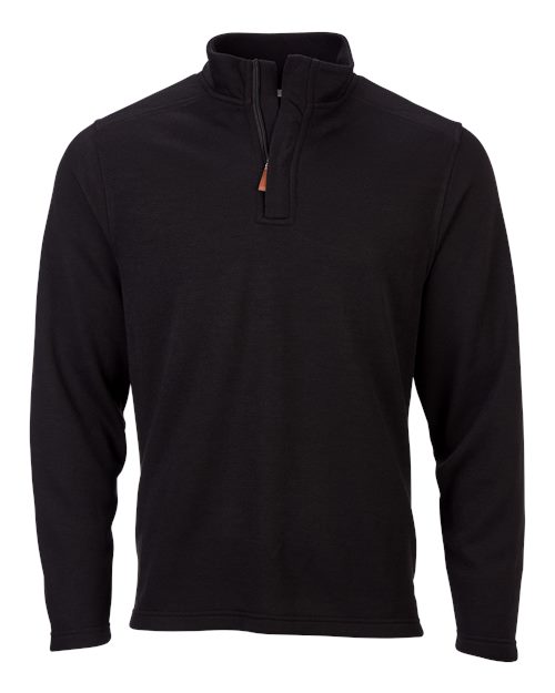 Boxercraft Unisex Sullivan Quarter-Zip Pullover - Black