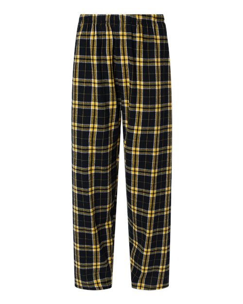 Boxercraft Men's Harley Flannel Pants (Part 1 of 5) - Black/ Gold