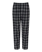 Boxercraft Men's Harley Flannel Pants (Part 1 of 5) - Charcoal/ Black Buffalo