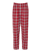 Boxercraft Men's Harley Flannel Pants (Part 2 of 5) - Heritage Garnet Plaid