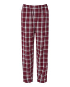 Boxercraft Men's Harley Flannel Pants (Part 2 of 5) - Heritage Maroon Plaid
