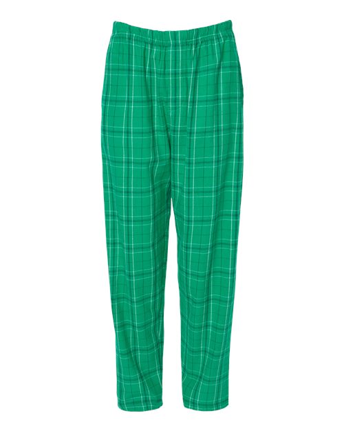 Boxercraft Men's Harley Flannel Pants (Part 2 of 5) - Kelly Field Day Plaid