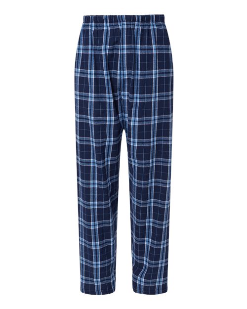 Boxercraft Men's Harley Flannel Pants (Part 3 of 5) - Navy/ Columbia Plaid