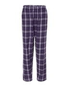 Boxercraft Men's Harley Flannel Pants (Part 3 of 5) - Purple/ White Plaid