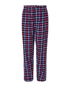 Boxercraft Men's Harley Flannel Pants (Part 3 of 5) - Red Blue Plaid