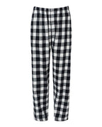 Boxercraft Men's Harley Flannel Pants (Part 1 of 5) - Black/ White Buffalo Plaid