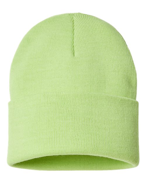 Atlantis Headwear Sustainable Beanie - Acid Green