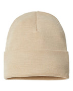 Atlantis Headwear Sustainable Beanie - Light Beige