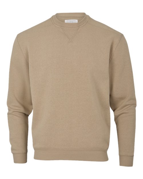Boxercraft Men's Fleece Crewneck Sweatshirt (Part 1 of 2) - Latte