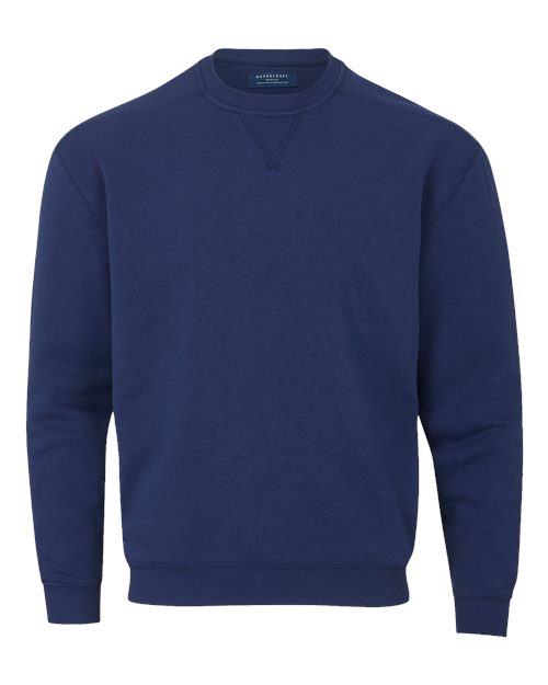 Boxercraft Men's Fleece Crewneck Sweatshirt (Part 1 of 2) - Navy