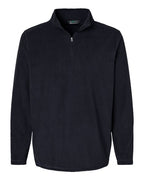 Augusta Sportswear Unisex Eco Revive™ Micro-Lite Fleece Quarter-Zip Pullover - Black