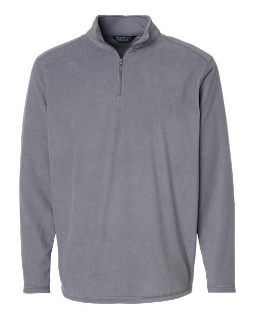 Augusta Sportswear Unisex Eco Revive™ Micro-Lite Fleece Quarter-Zip Pullover - Graphite