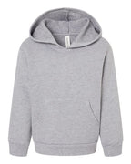 BELLA + CANVAS Toddler Sponge Fleece Pullover Hoodie Sweatshirt - Athletic Heather