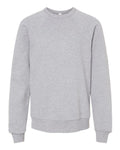 BELLA + CANVAS Youth Sponge Fleece Crewneck Sweatshirt - Athletic Heather